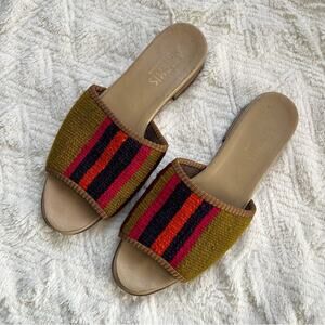 Artemis Design Co Kilim Slip-On Slide Sandals